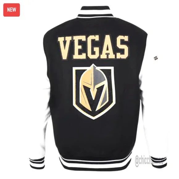 Retro Varsity Jacket Classic Wool Blend Faux Leather Sleeves Vintage Sportswear